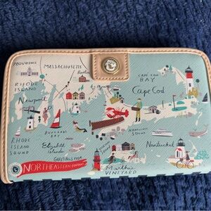 Brand new CapeCod area Spartina wallet.